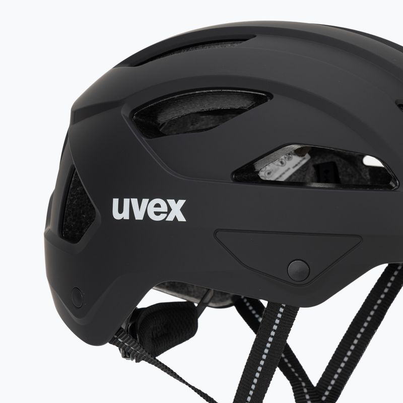 Cyklistická helma UVEX City Stride black matte 7