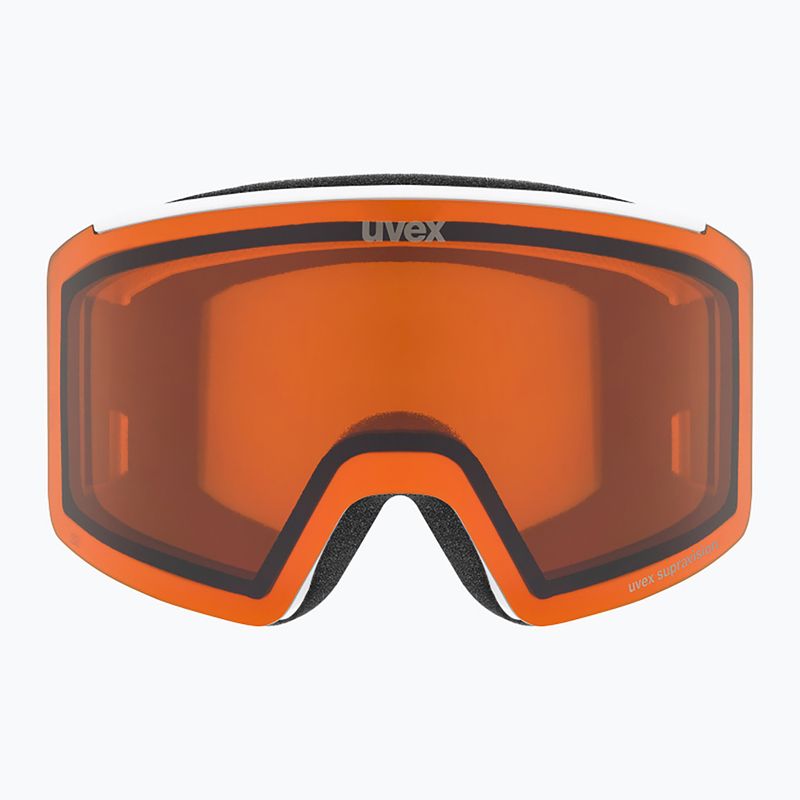 Lyžařské brýle UVEX Ignite LG S2 white matt/orange 2