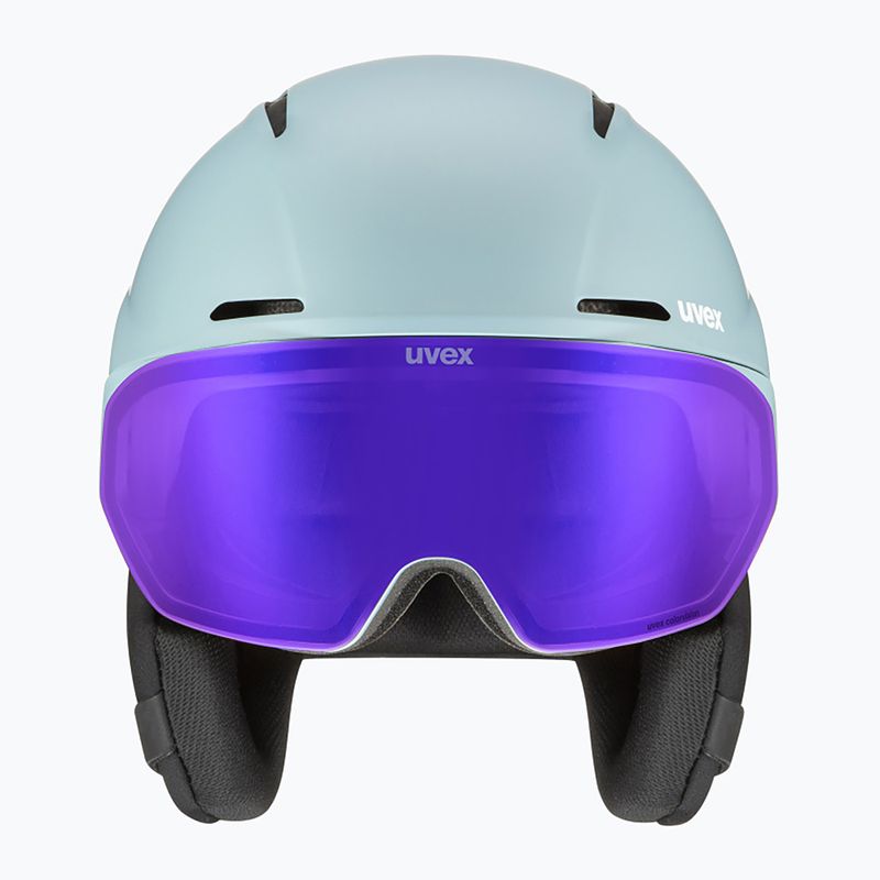 Lyžařská helma UVEX Horizon CV MIPS oxid green matt 2