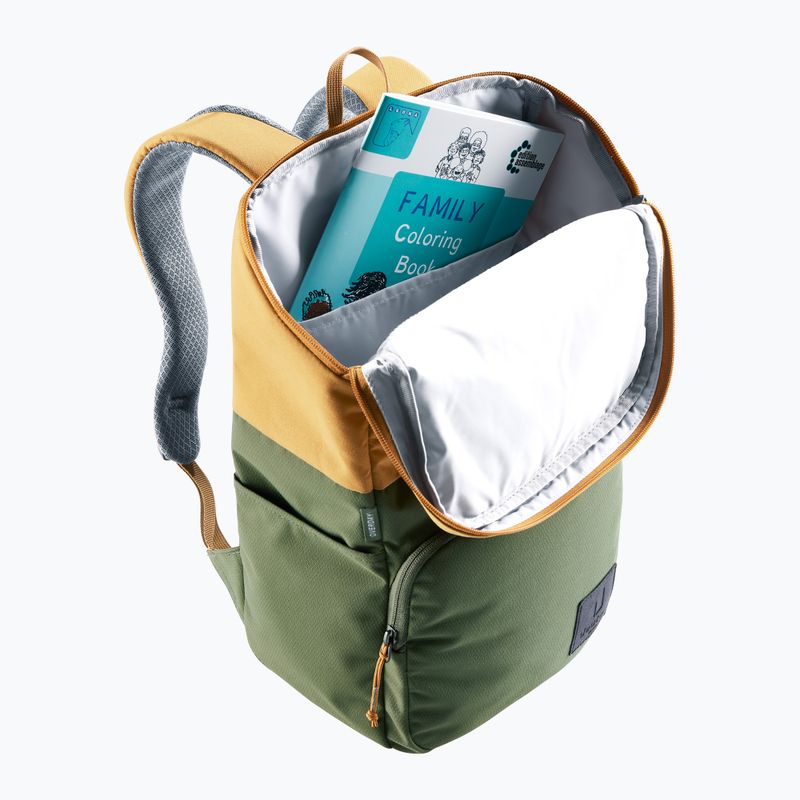 Turistický batoh dziecięcy deuter Overday 15 l khaki/cinnamon 9