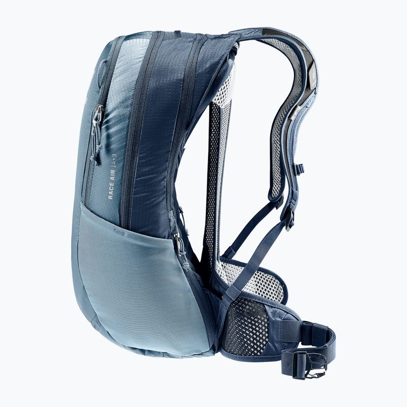 Cyklistický batoh deuter Race Air 14+3 l modrý 320442313740 5