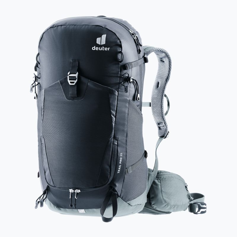 Turistický batoh deuter Trail Pro 33 l black/shale 2