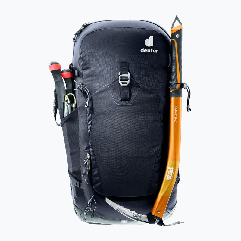 Turistický batoh deuter Trail Pro 33 l black/shale 8