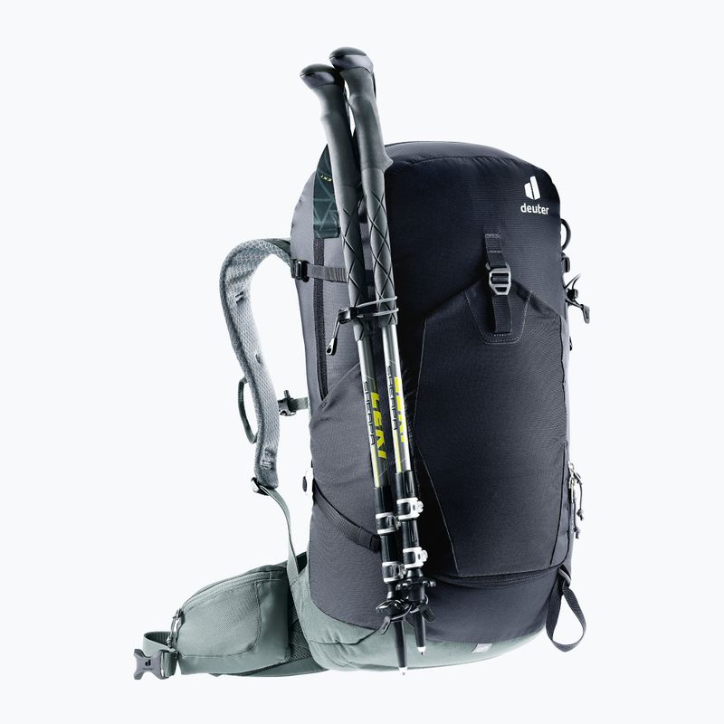 Turistický batoh deuter Trail Pro 33 l black/shale 9