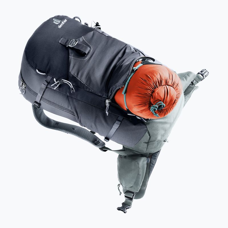 Turistický batoh deuter Trail Pro 33 l black/shale 12