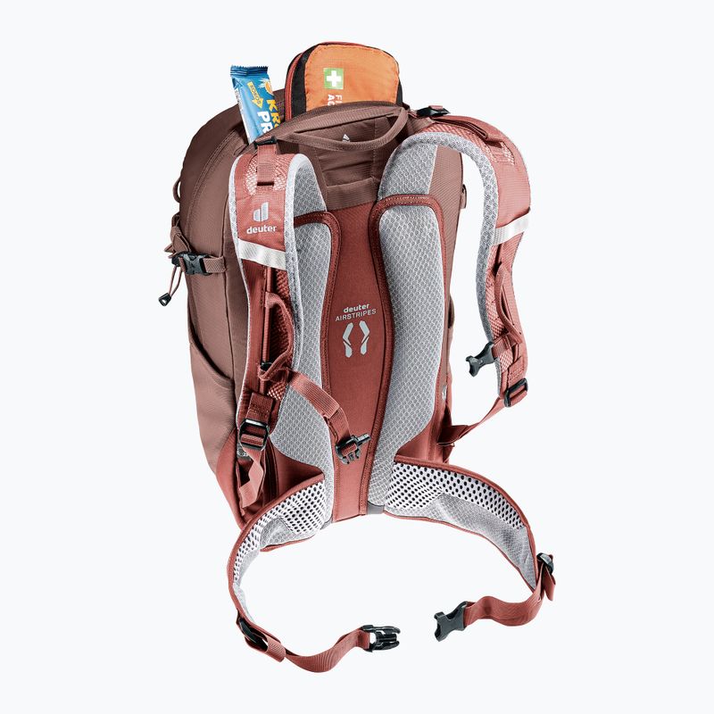 Dámský turistický batoh deuter Trail 23 l SL raisin/caspia 11