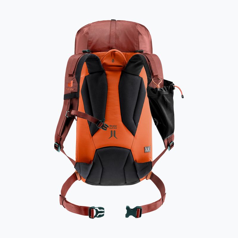 Dámský lezecký batoh deuter Guide 22 l SL papaya-redwood 2