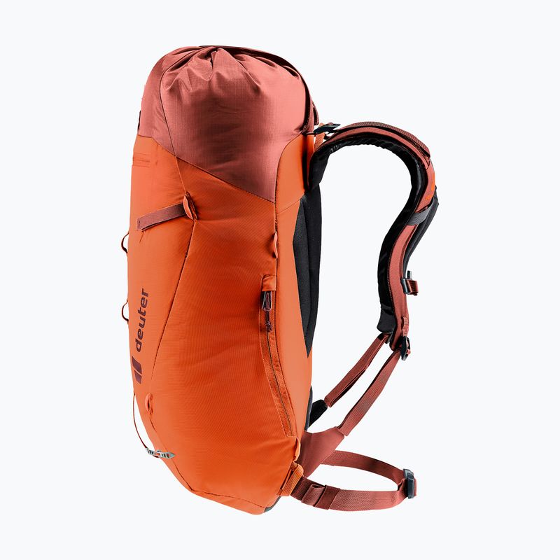 Dámský lezecký batoh deuter Guide 22 l SL papaya-redwood 4