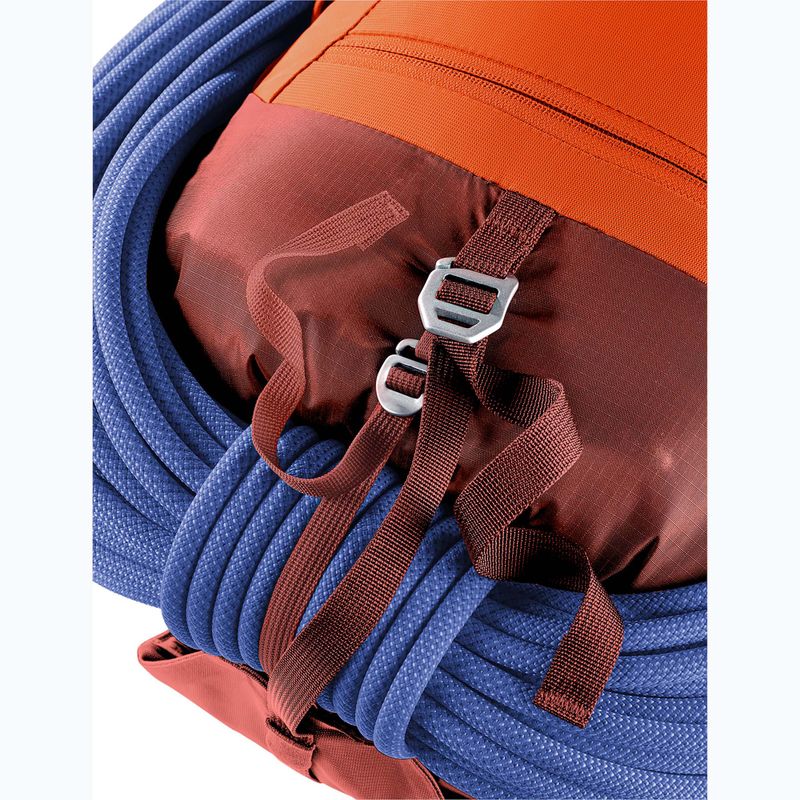 Dámský lezecký batoh deuter Guide 22 l SL papaya-redwood 8
