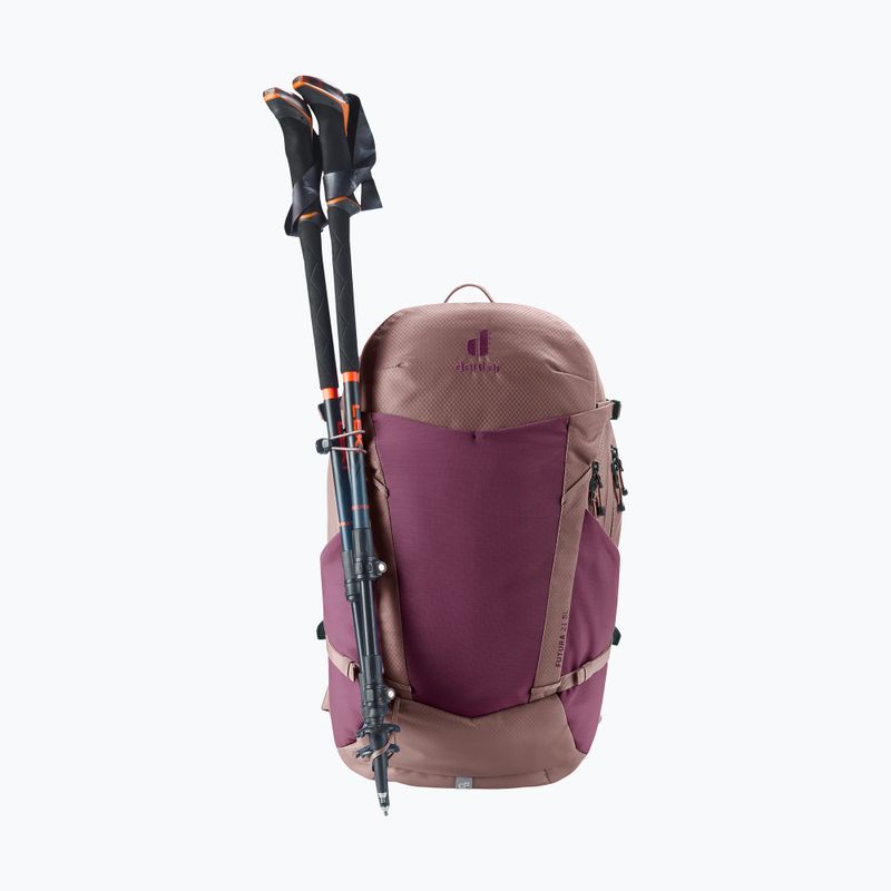 Turistický batoh deuter Futura 21 l SL cassis/ashrose 8