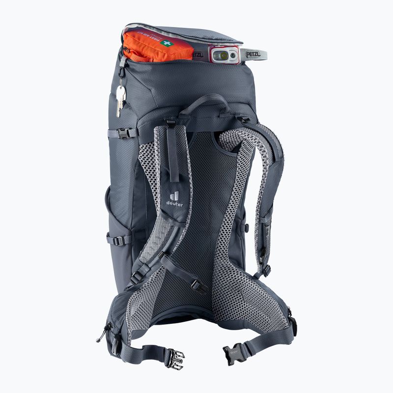 Turistický batoh deuter Futura 32 l black 11