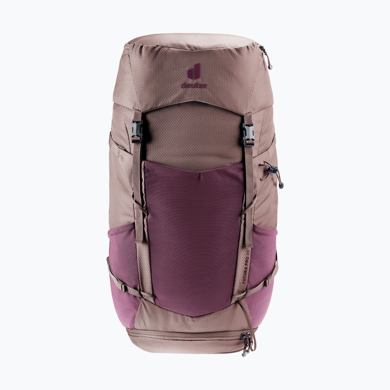 Trekový batoh deuter Futura Pro 38 l SL cassis/ashrose