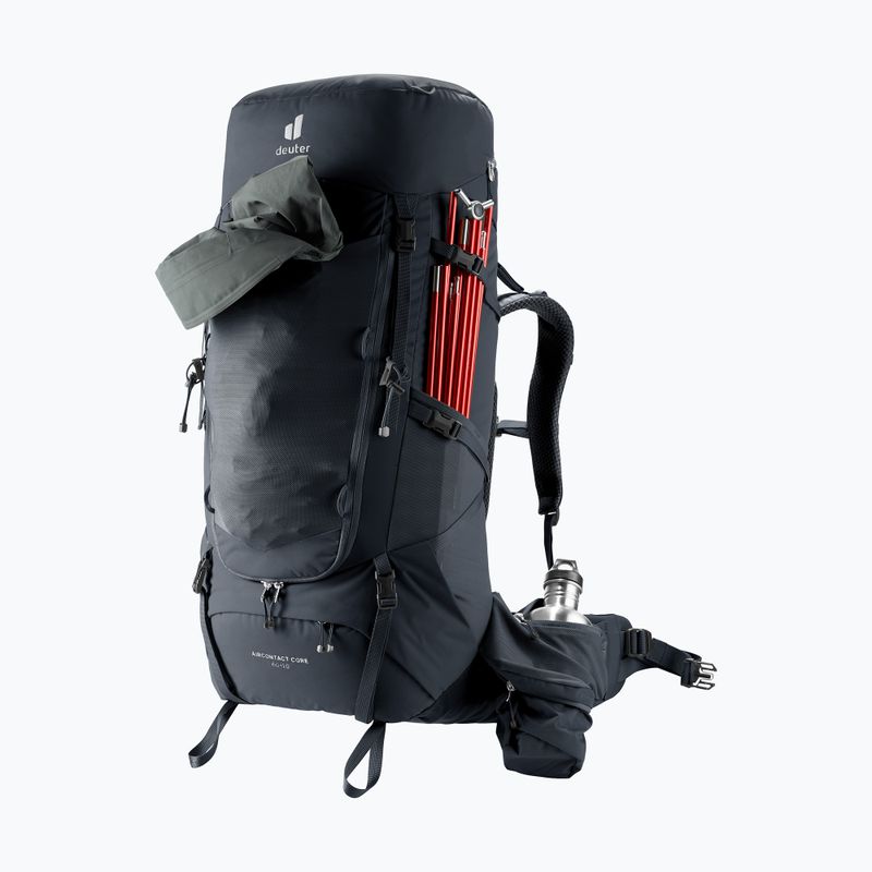 Trekový batoh deuter Aircontact Core 60 + 10 l black 7