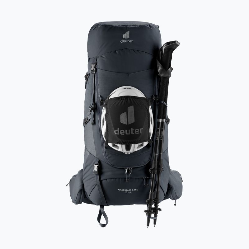 Trekový batoh deuter Aircontact Core 60 + 10 l black 9