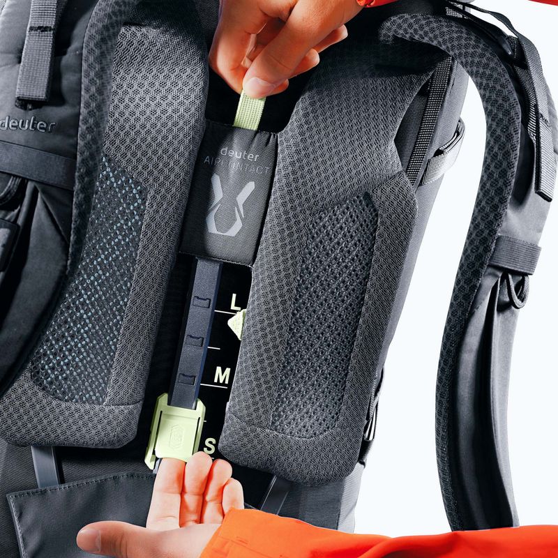 Trekový batoh deuter Aircontact Core 60 + 10 l black 13