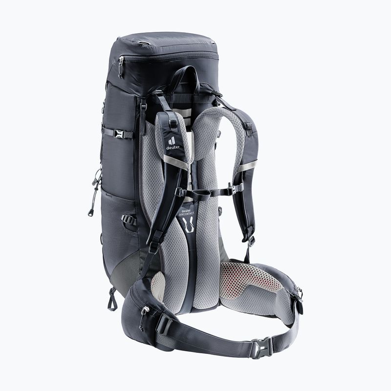 Trekový batoh deuter Aircontact Lite 40 + 10 l black/graphite 5