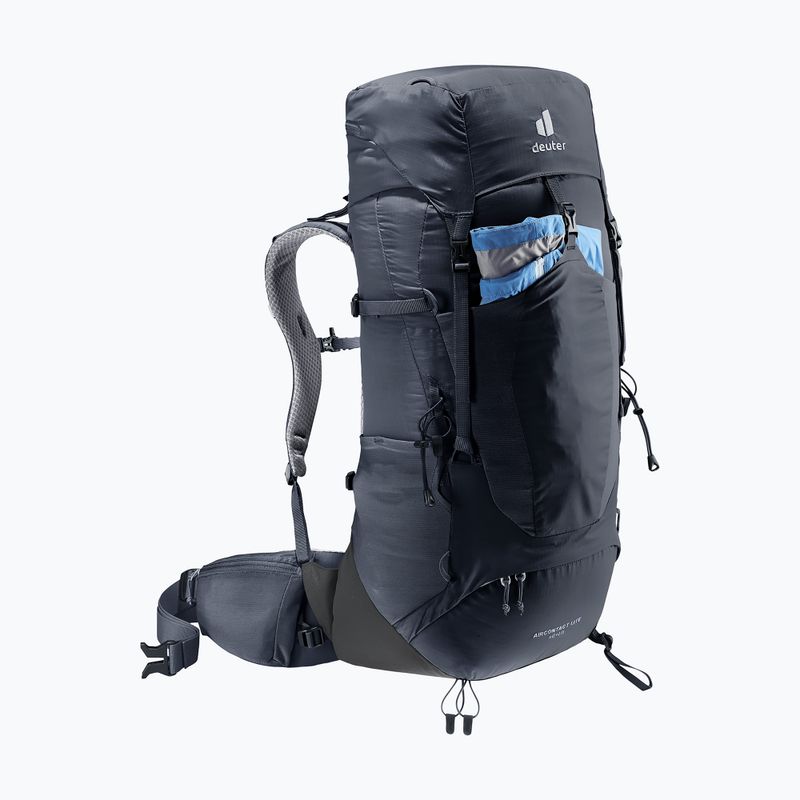 Trekový batoh deuter Aircontact Lite 40 + 10 l black/graphite 9