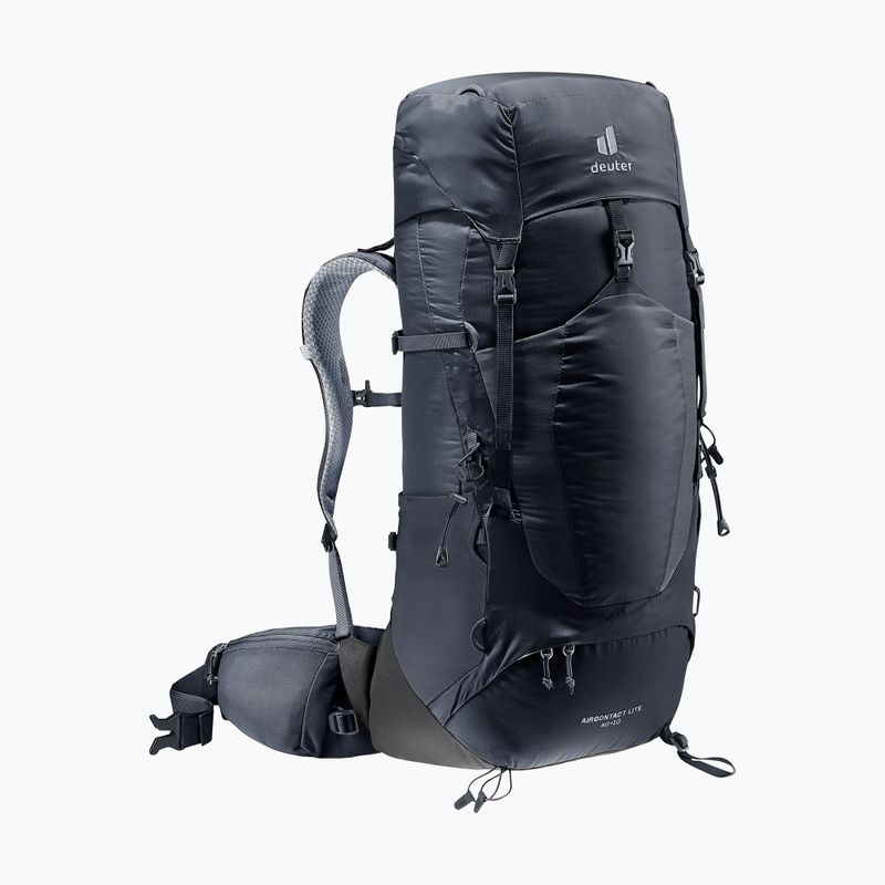 Trekový batoh deuter Aircontact Lite 40 + 10 l black/graphite 12