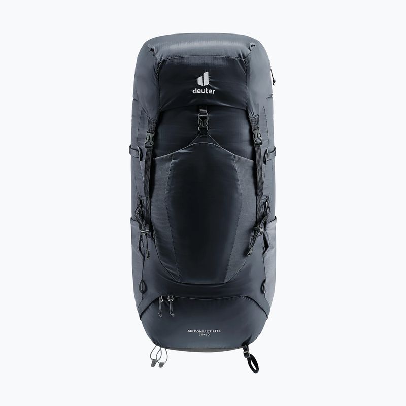 Trekový batoh deuter Aircontact Lite 50 + 10 l black/graphite