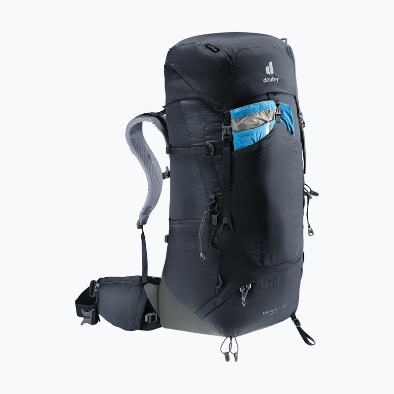 Trekový batoh deuter Aircontact Lite 50 + 10 l black/graphite 9