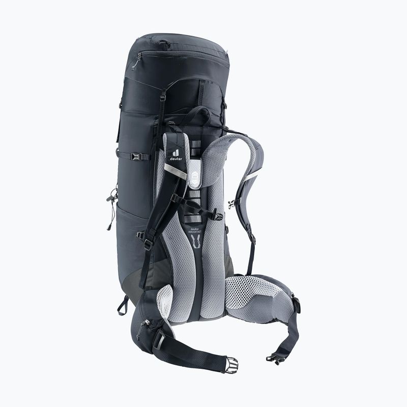 Trekový batoh deuter Aircontact Lite 50 + 10 l black/graphite 11
