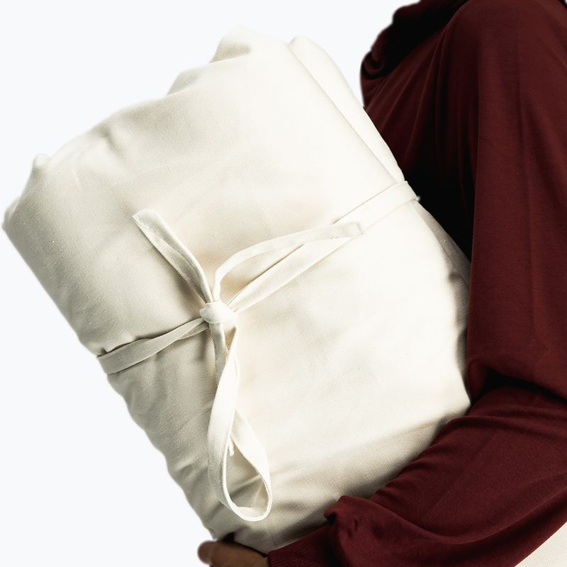 Meditační polštář JadeYoga Prolana Meditation Pad Zabuton natural 9