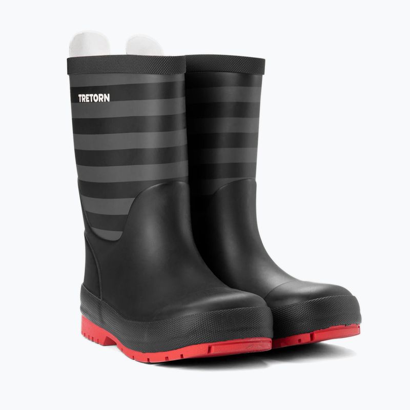 Dětské holínky Tretorn Granna black/ grey 9