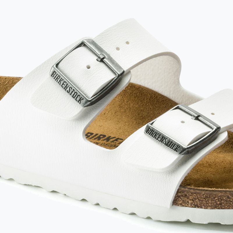 Pantofle BIRKENSTOCK Arizona BF Narrow white 9