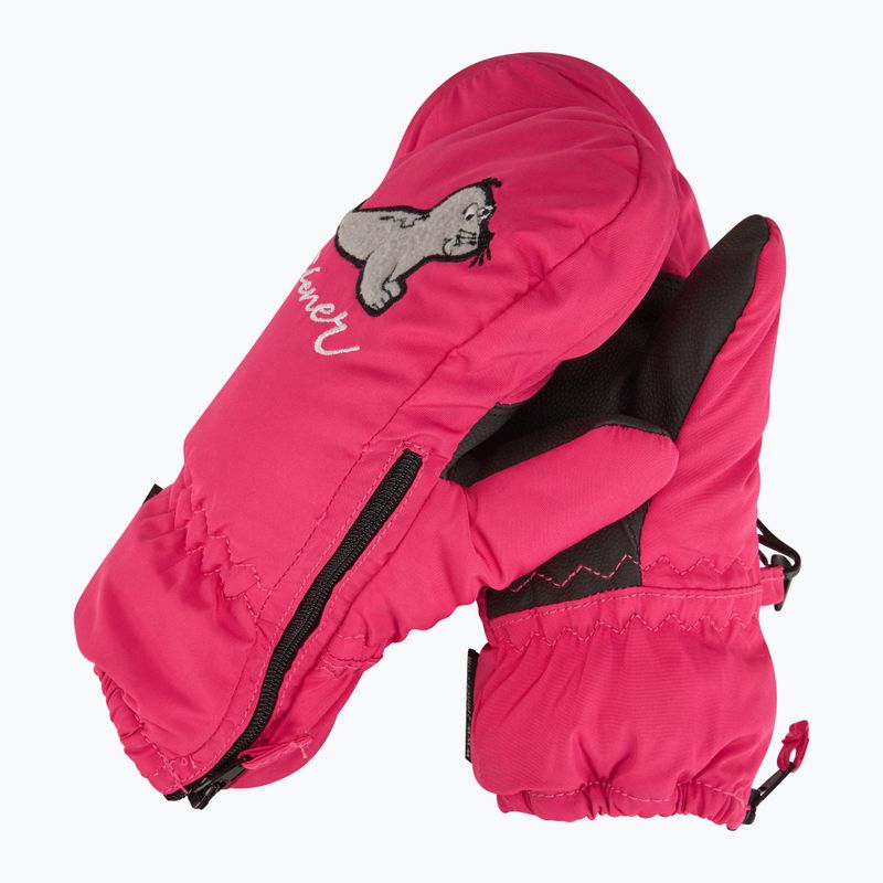 Dětské lyžařské rukavice ZIENER LE Zoo Minis pop pink 2