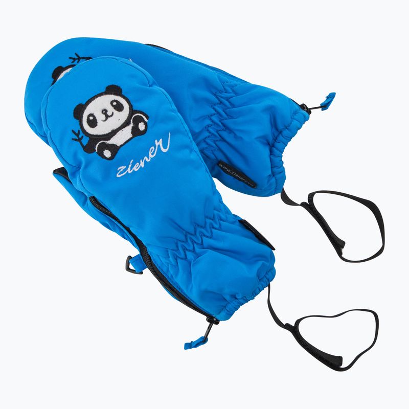 Dětské lyžařské rukavice ZIENER LE Zoo Minis persian blue 7