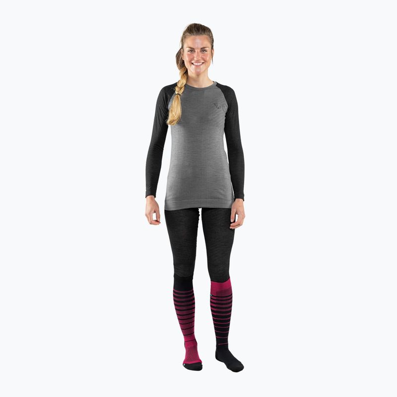 Dámské termo legíny DYNAFIT Tour Light Merino 3/4 black out 2