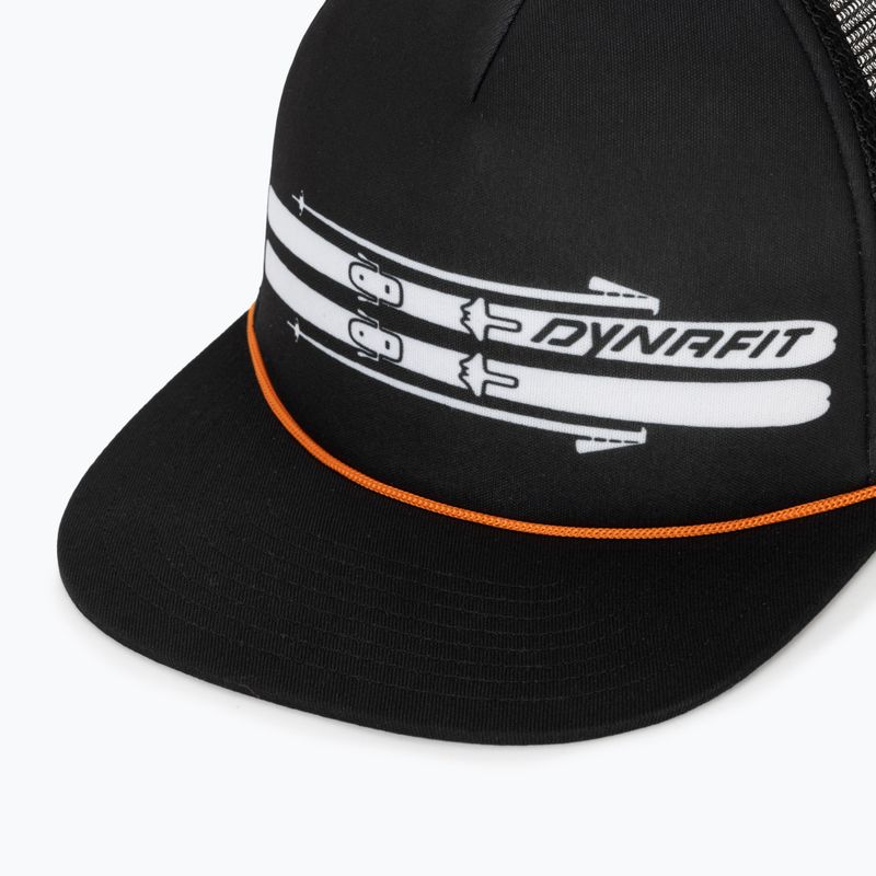 Kšiltovka DYNAFIT Graphic Trucker black out/skis 3