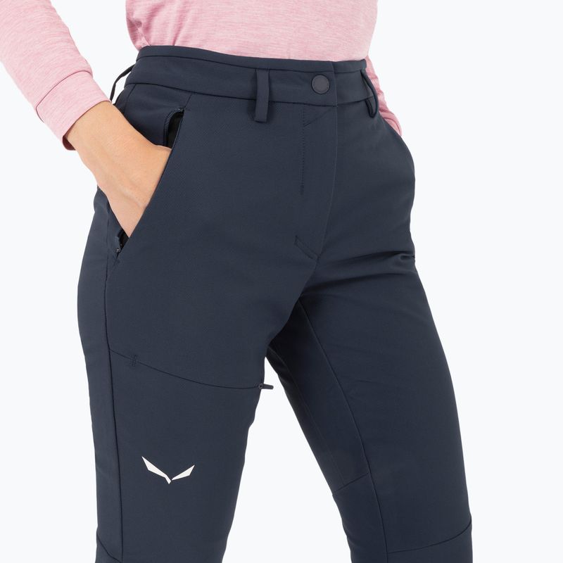 Dámské trekové kalhoty Salewa Puez Dolomitic 2 Dst Reg navy blazer 4