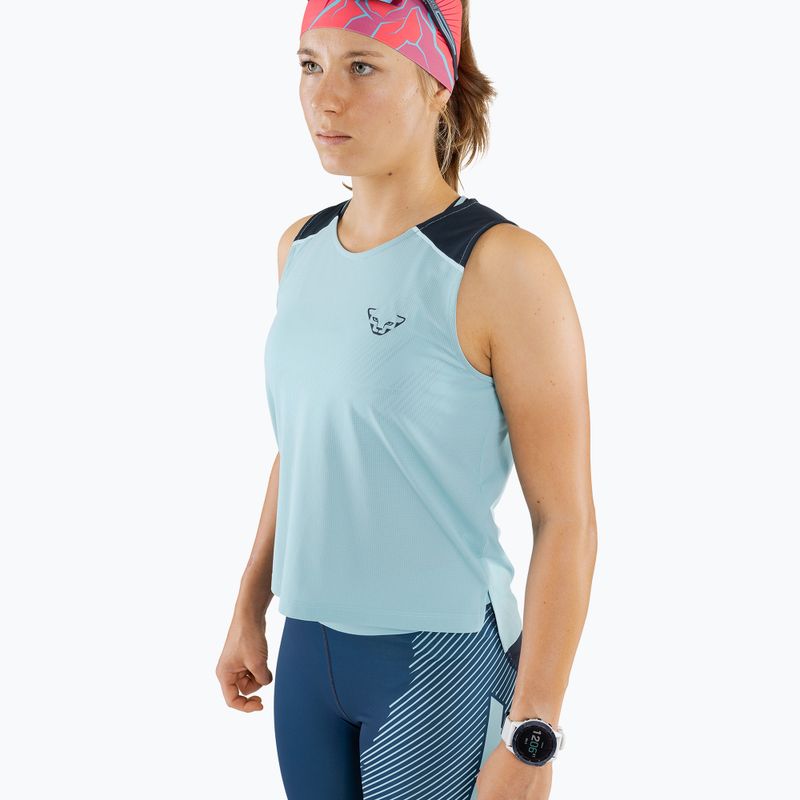 Dámské běžecké tričko DYNAFIT Sky Crop Top marine blue 2