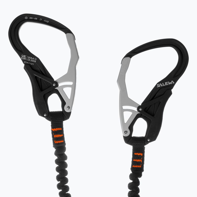 Ferratový set Salewa Set Via Ferrata Ergo Tex black/orange 7
