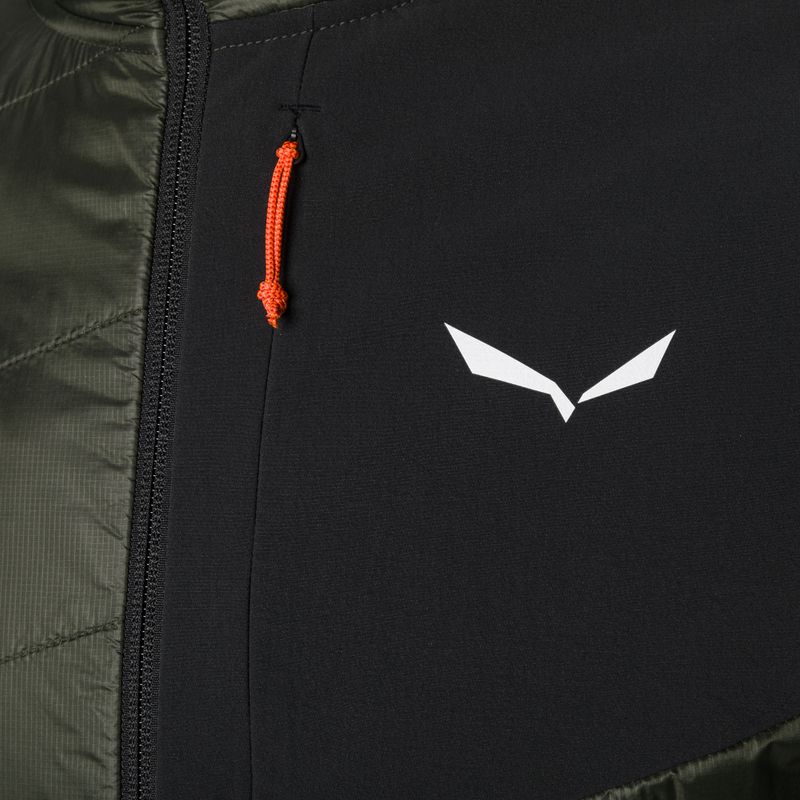 Pánská hybridní bunda Salewa Ortles Hyb Twr dark olive 3