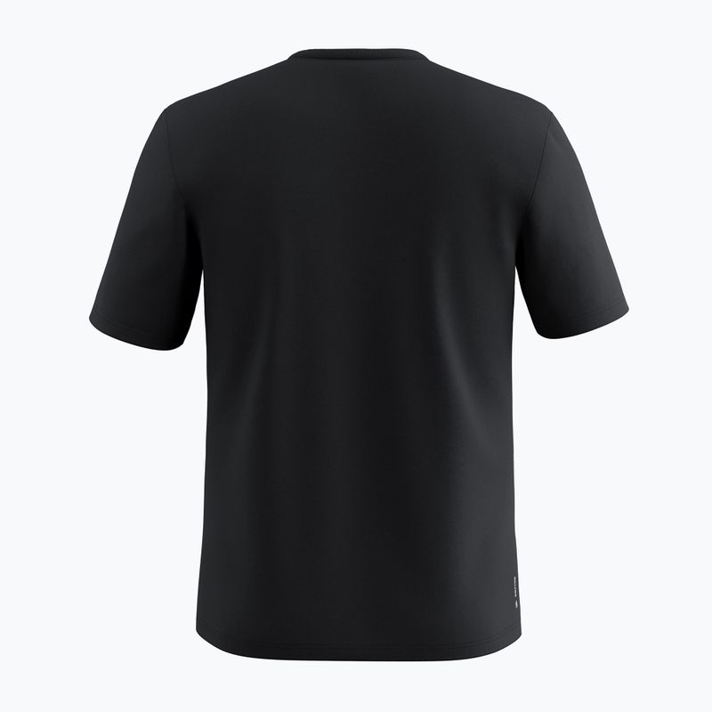 Pánské trekingové tričko Salewa Solidlogo Dry black out 2