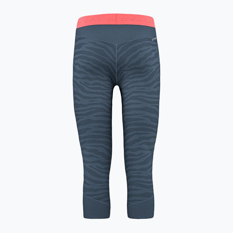 Pánské termo kalhoty Salewa Cristallo Warm AMR 3/4 dark denim 2