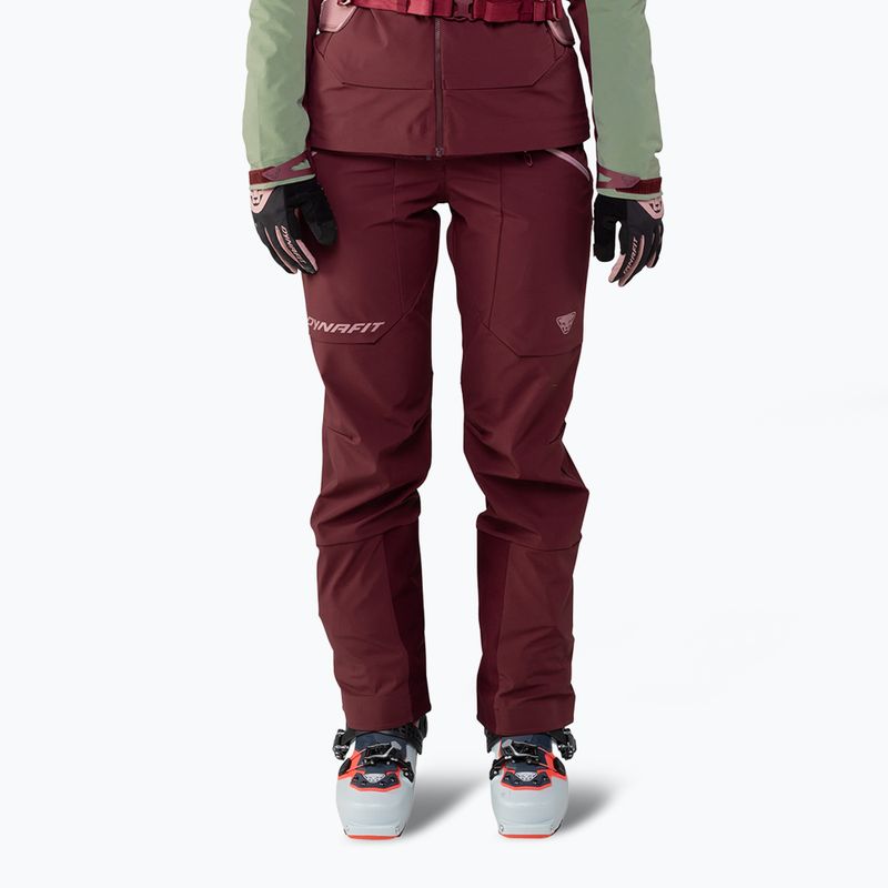 Dámské skitouringové kalhoty DYNAFIT Radical Softshell port royal