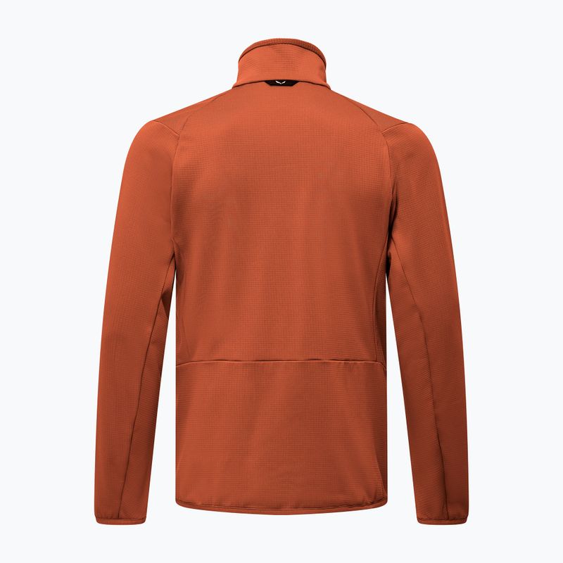 Pánská trekingová mikina Salewa Puez Cammio PL bombay brown 2