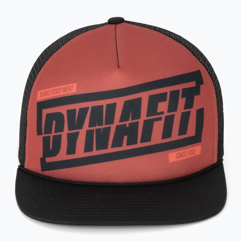 Kšiltovka DYNAFIT Graphic Trucker mineral red/tabloid 2