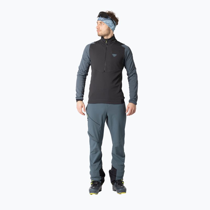 Pánská skialpinistická mikina DYNAFIT Blacklight Thermal 1/2 Zip cinder 2