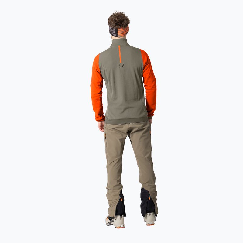 Pánská skialpinistická mikina DYNAFIT Blacklight Thermal 1/2 Zip Alabama 3