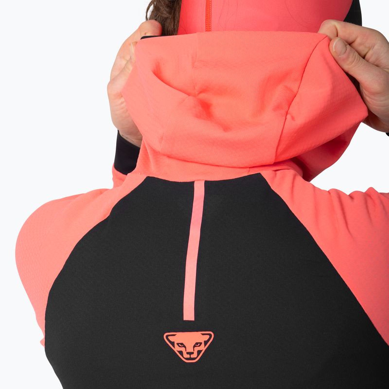 Dámská běžecká mikina DYNAFIT Alpine Hooded ultra coral/0910 4