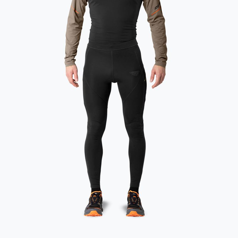 Pánské běžecké legíny DYNAFIT Warm Ultra black out/0730