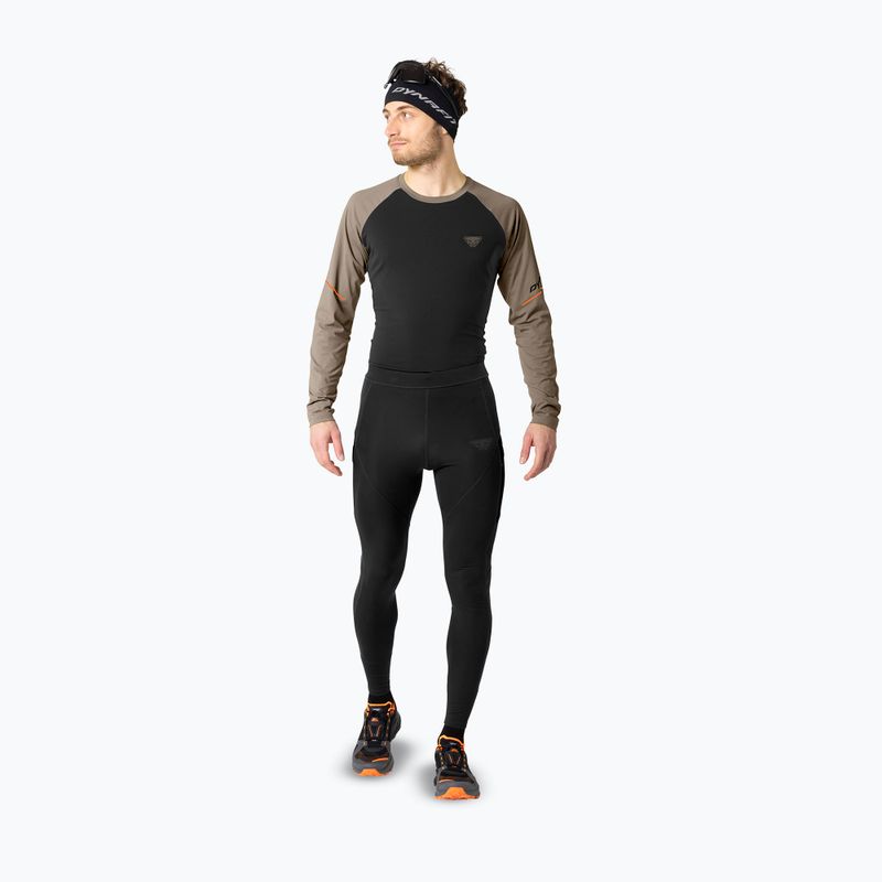 Pánské běžecké legíny DYNAFIT Warm Ultra black out/0730 2