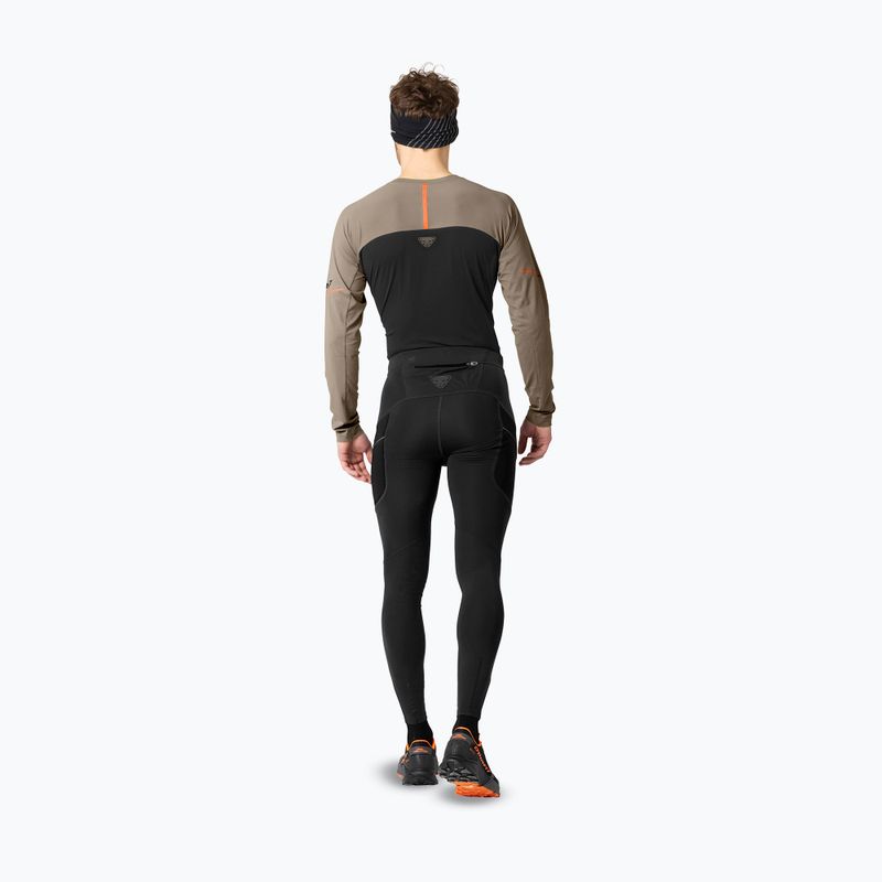 Pánské běžecké legíny DYNAFIT Warm Ultra black out/0730 3