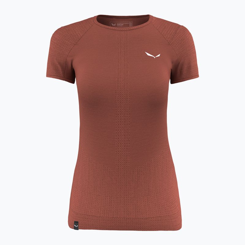Dámské trekingové tričko Salewa Zebru Medium Warm Amr etruscan red