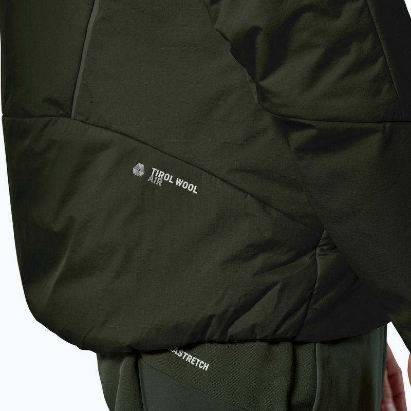 Pánská hybridní bunda Salewa Pedroc Tirol Wool Air Hybrid dark olive 6