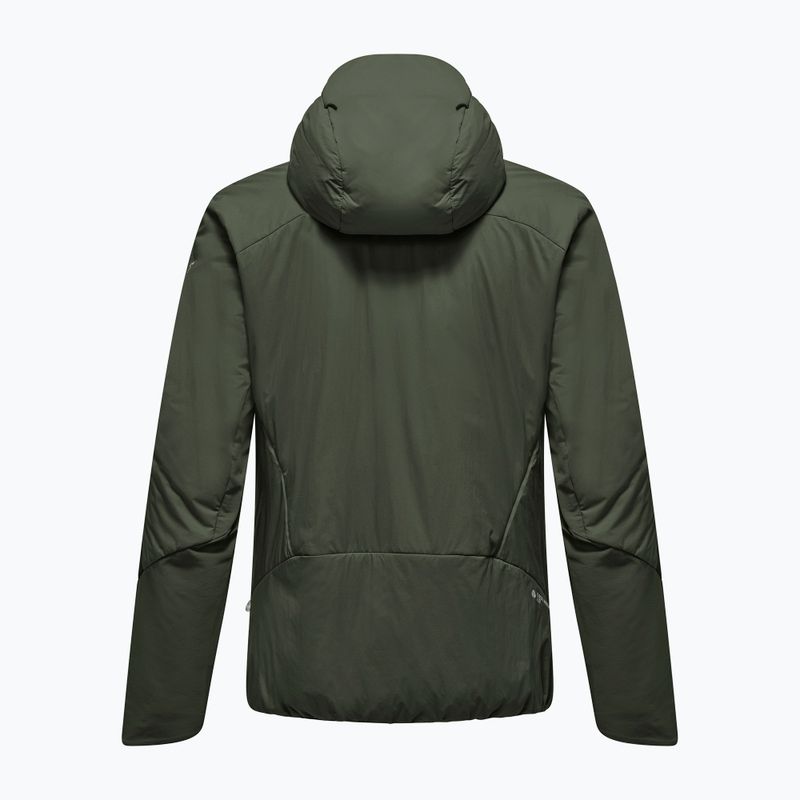 Pánská hybridní bunda Salewa Pedroc Tirol Wool Air Hybrid dark olive 8